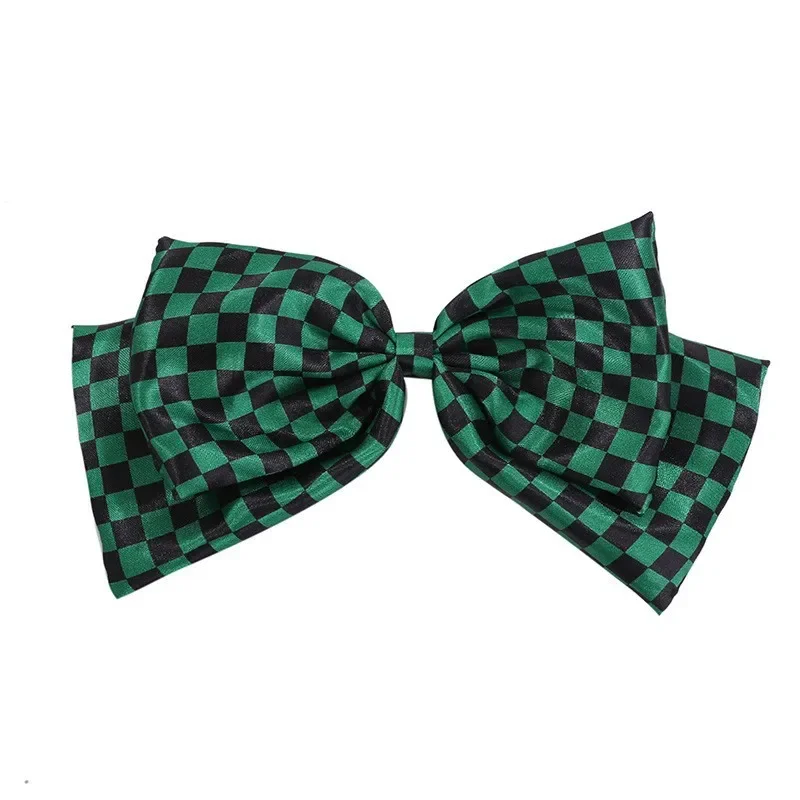 Anime Cosplay Fiocco Fermagli per capelli Accessori Shinobu Nezuko Tanjirou Copricapo per donne Ragazze^0*l