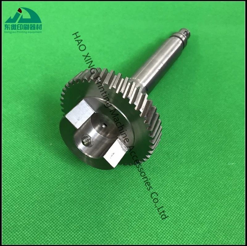 Per Heidelberg SM74 CD74 XL75 parti della stampante albero ingranaggi in acciaio inossidabile 225x79x12mm albero ingranaggio rullo acqua L2.030.409 M2.030.013