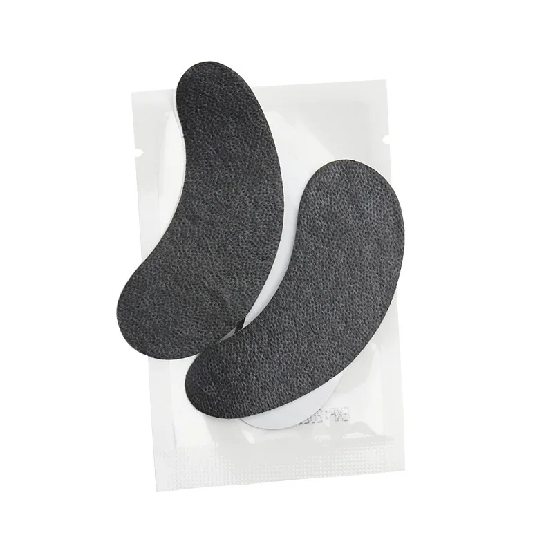 HOT 50 pairs/lot Black Patches Gel Eye Pads Eyelashes Paper Patches For Eyelash Extension Eye Tips Sticker Wraps Makeup Tools
