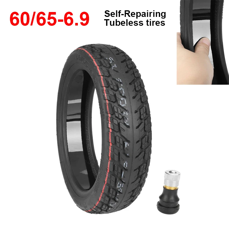 Ulip 60/65-6.9 إصلاح ذاتي لايحتاج مقاوم للانفجار مع صمام لـ Max G2 G65 سكوتر كهربائي 10 بوصة استبدال الإطارات #1