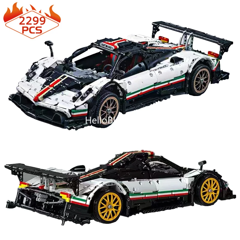 

Technical Remote Control Zonda Sport Car Building Blocks City Roadster Racing Vehicle Set Toys Bricks Kids Birthday Gifts MOC