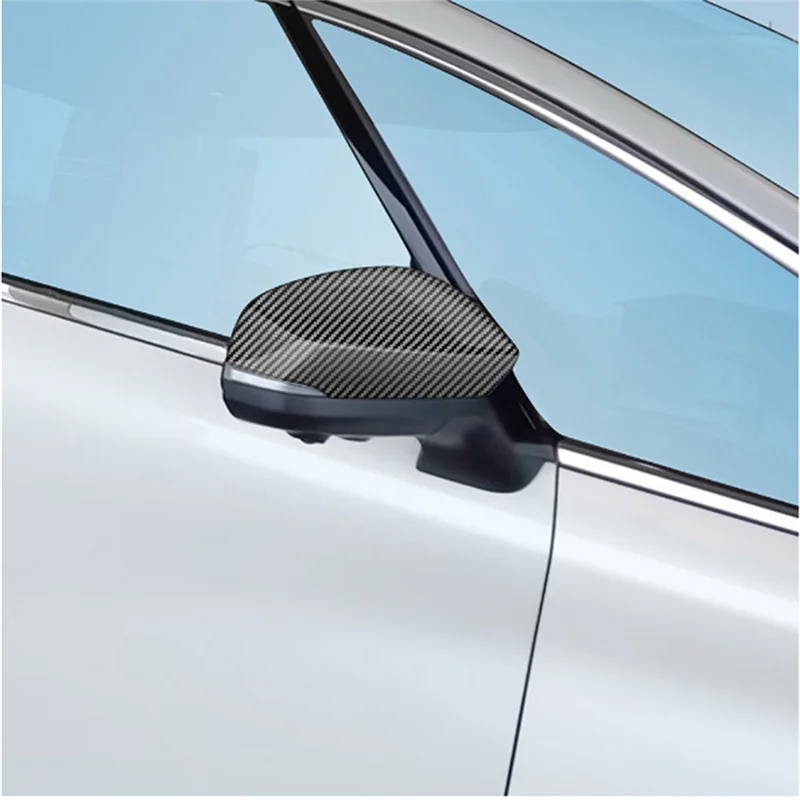 Car Carbon Fiber Side Mirror Covers Side Wing Mirror Cover Cap for Toyota Alphard 40 Series 2023+