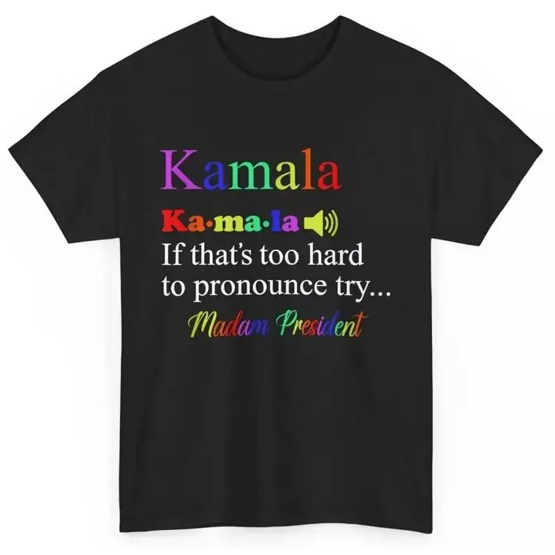 Funny Kamala Harris 2024 Madam President T Shirt Webp