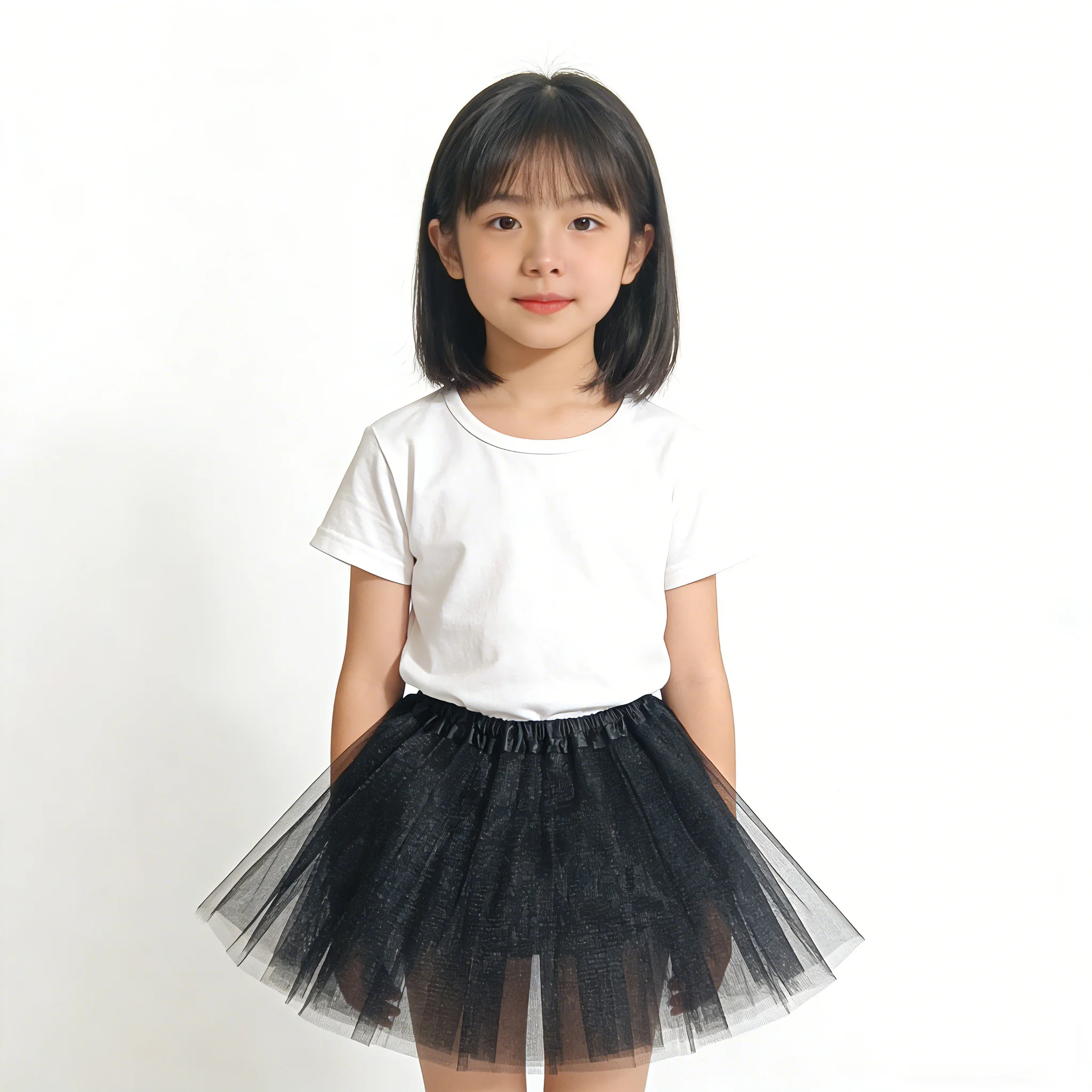 Girls Classic Tulle Tutu Skirt Elastic Waist Princess Skirt for Ballet Party  Dress Up