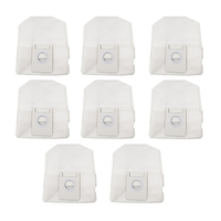 A09G-8 Pack Dust Bag Replacement for Xiaomi Roidmi Robot Sweeping EVE Plus Vacuum Cleaner Replenish Spare Parts Accessory