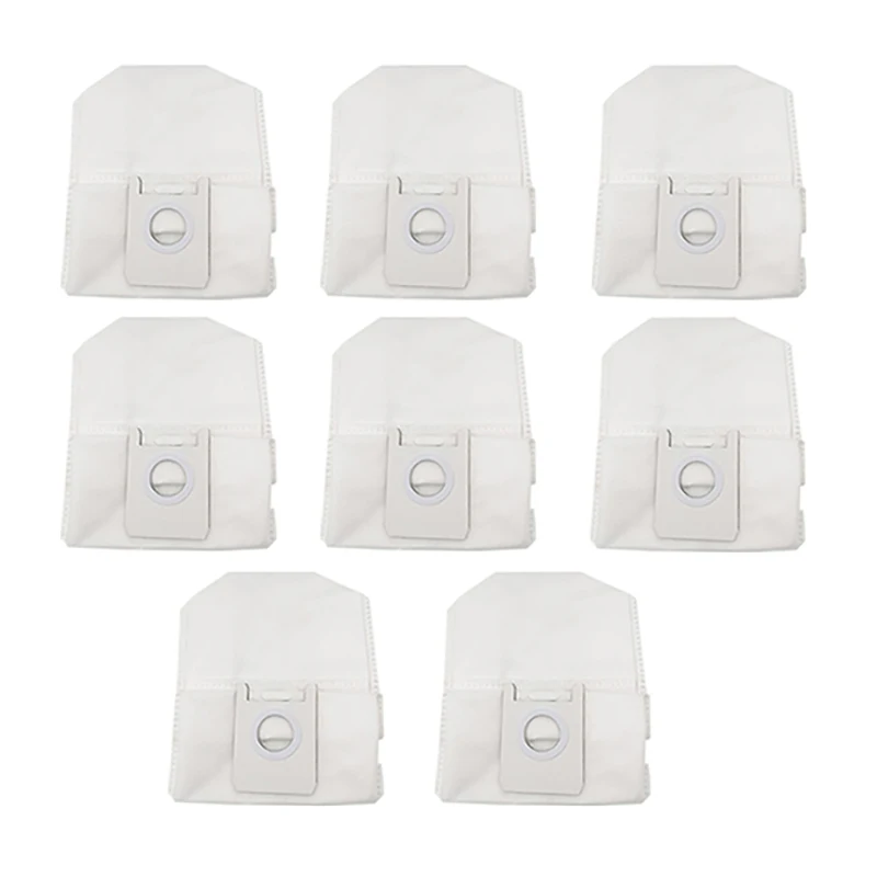 A09G-8 Pack Dust Bag Replacement for Xiaomi Roidmi Robot Sweeping EVE Plus Vacuum Cleaner Replenish Spare Parts Accessory