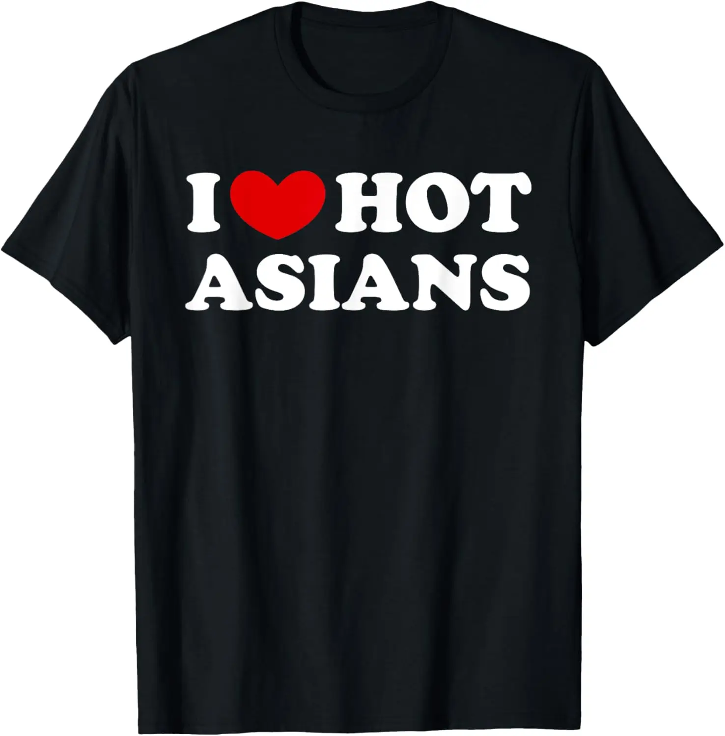 

Футболка I Love Hot Asians, I Heart Hot Asians