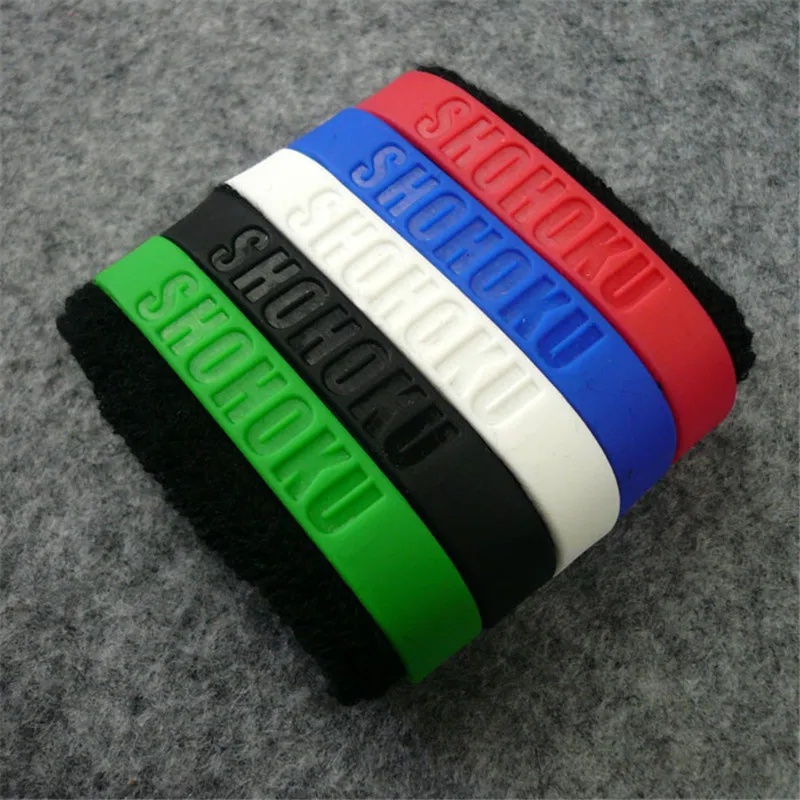 Anime Basketball Team Rubber Ring, Cosplay Costume Wristband, Acessórios Esportivos, Shohoku, Escola, 5Pcs por lote