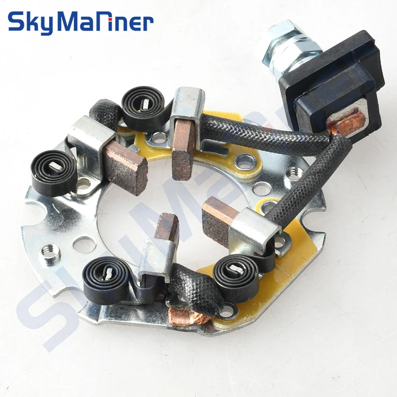 6N7-81840 Brush Holder Assy For Yamaha Outboard FT60, FT50, L130