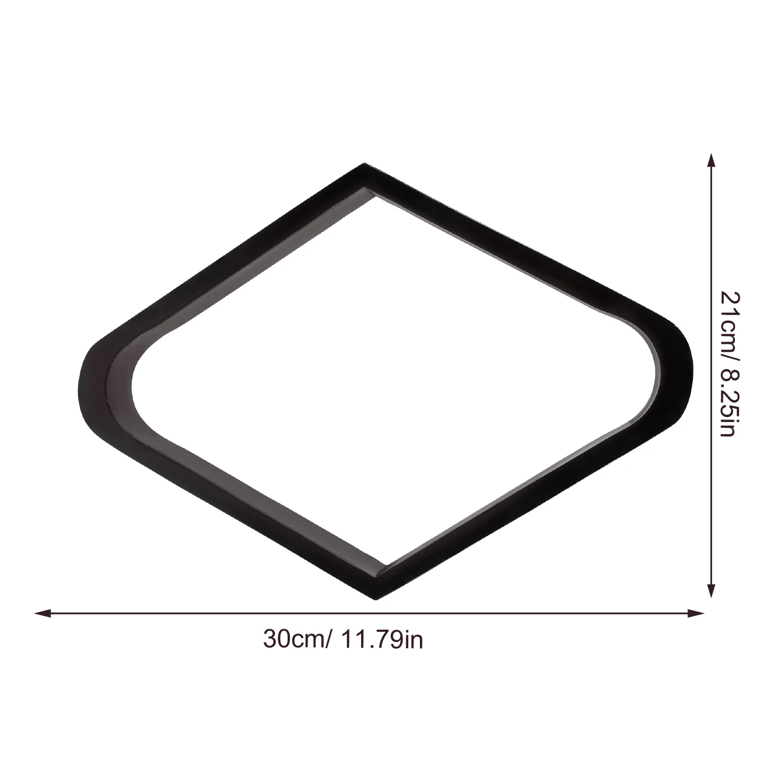 رف البلياردو الخشبي الفاخر، ملحق طاولة البلياردو المعين، حواف معززة بلمسة نهائية ناعمة تناسب الكرات القياسية، مثالية للبطولات