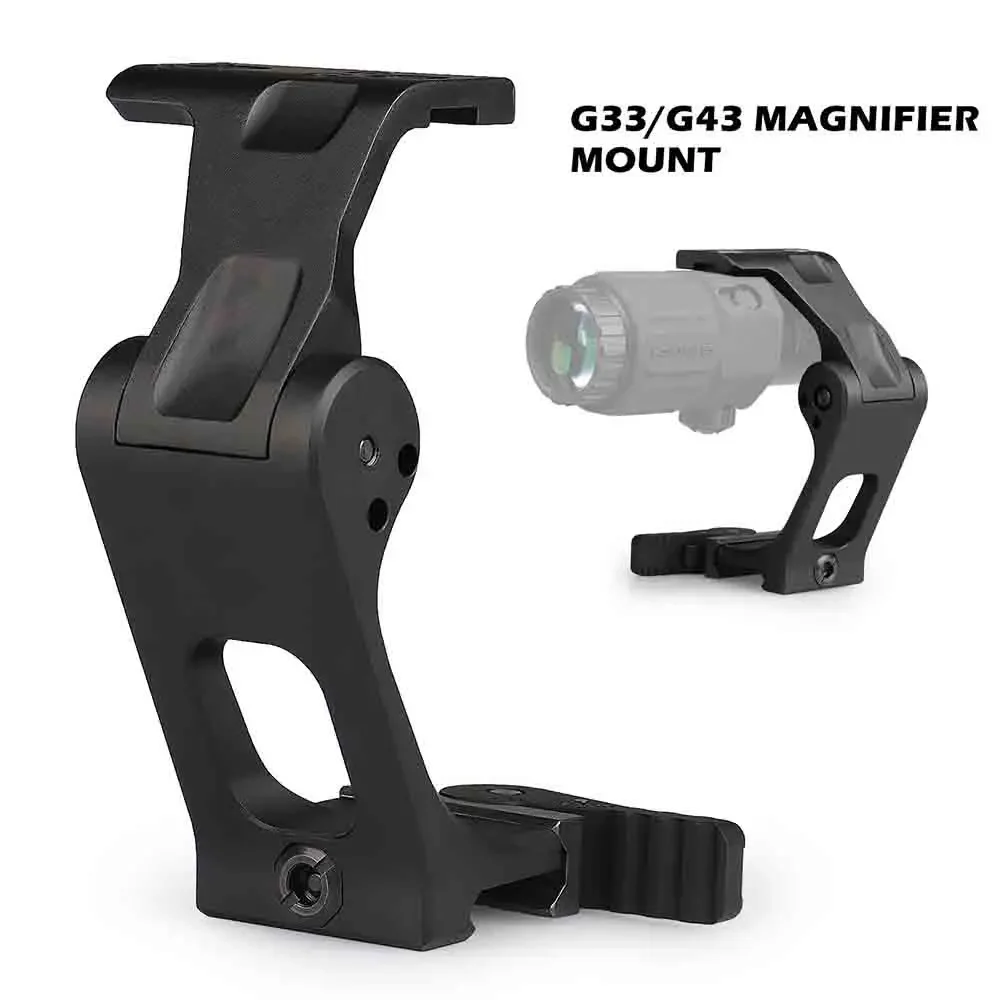 

Hunting UNIT 2.91'' Scope Mount FTC Magnifier Scope Mount For G23 G30 G33 G43 G45 FAST QD Levergs 2.91 inch Sight Scope Mounts