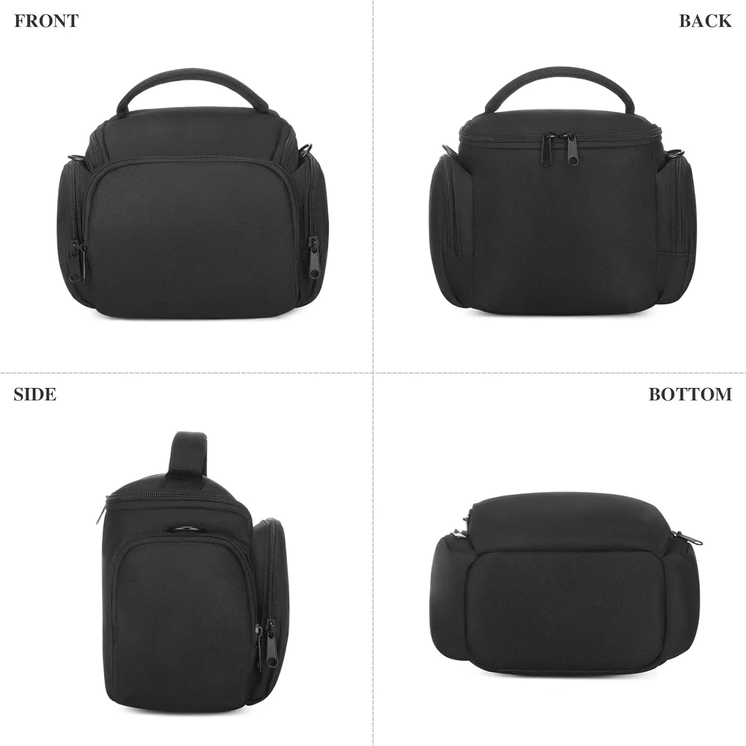 DSLR Camera Bags Professional Camera Sling Shoulder Bags for Nikon Canon Sony Lens Handbags for Outdoor Photography Travel