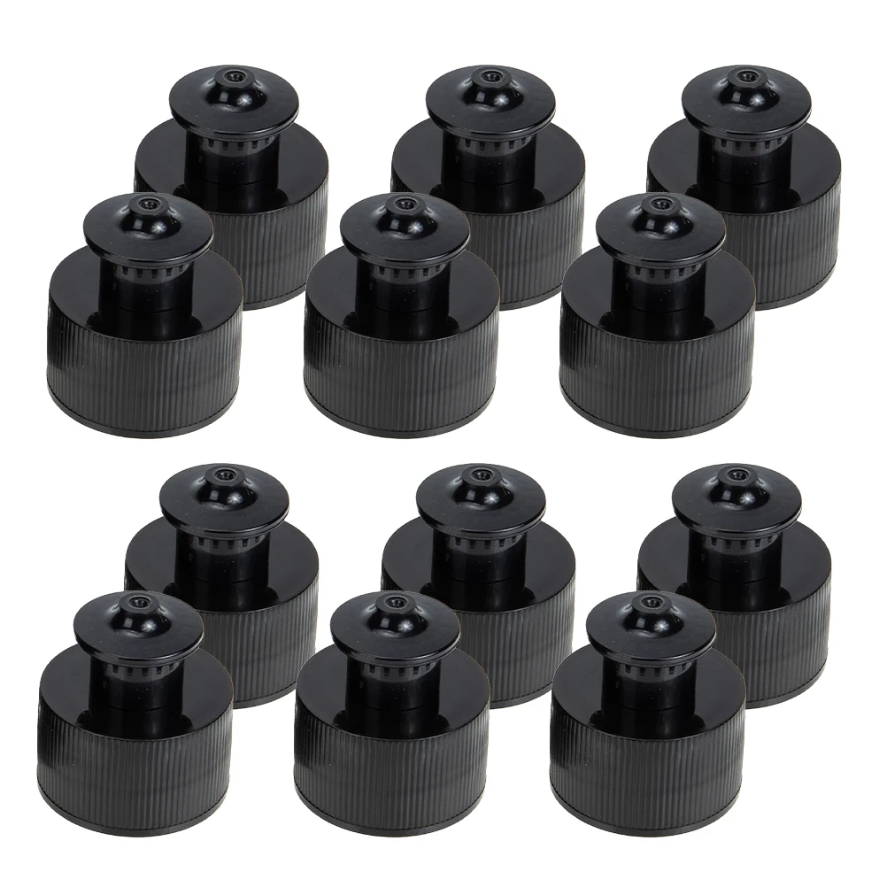 

20pcs Mineral Water Push Cap Hand-Pull Leak-Proof Bottle Lid For Travel Outdoor Sports Office Home Portable Replacement Sealing