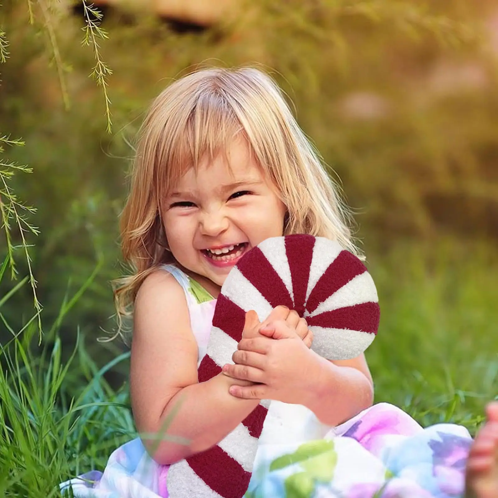 

Candy Cane Pillow Christmas Plush Stuffed Candy Cane 17 Inch Plush Toys Throw Pillow Party Supplies Home Decor Couch Cushion