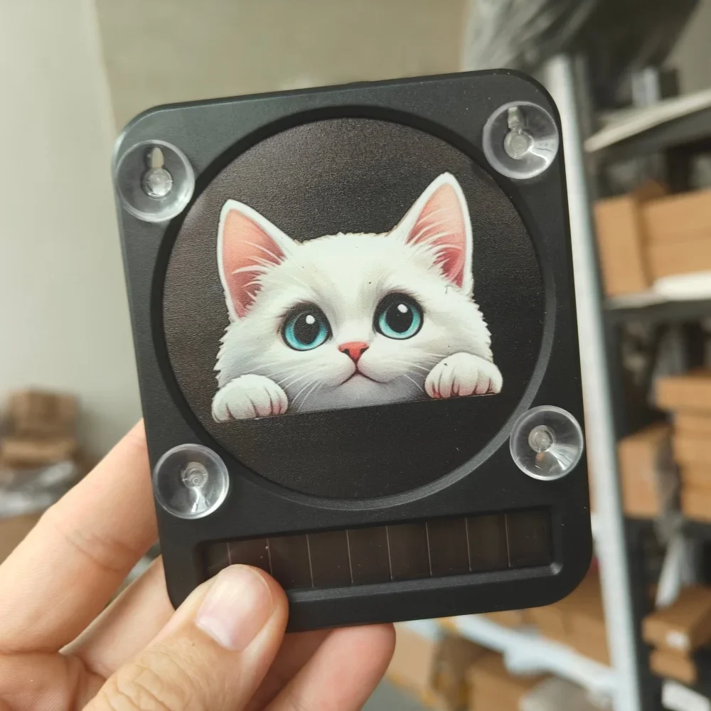 Car Accessories Various Styles Cartoon Pattern Solar Powered LED Multifunctional Colored Lights,Atmosphere lights,Warning Light