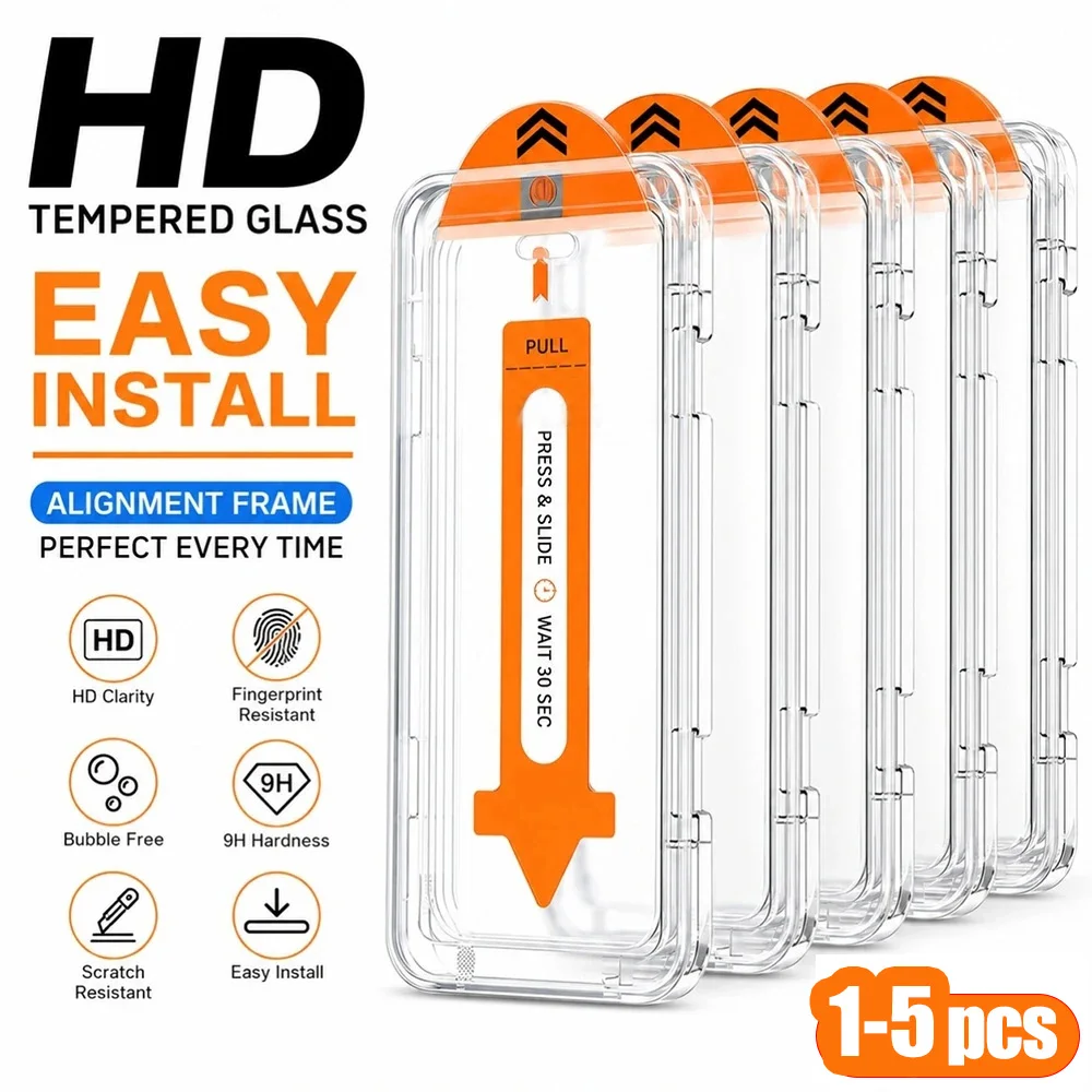 1-5PCS HD Screen Protector For Xiaomi 15T Pro 14T Pro 13T 12T 11T 10T Lite Xiaomi 14 13 12 11 Lite 11X 11i 10i Tempered Glass
