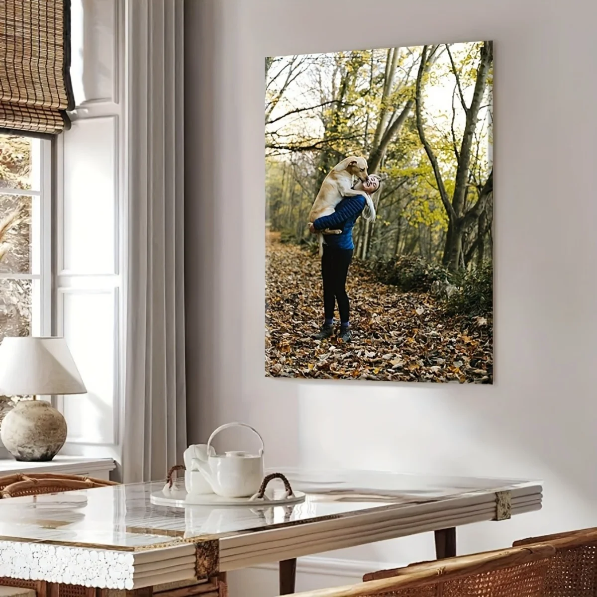 Custom Personalized Canvas Wall Art – Pet and Family Photo Prints, Perfect Gift for Mom, Men, and Women – Unframed, Suitable for view 5