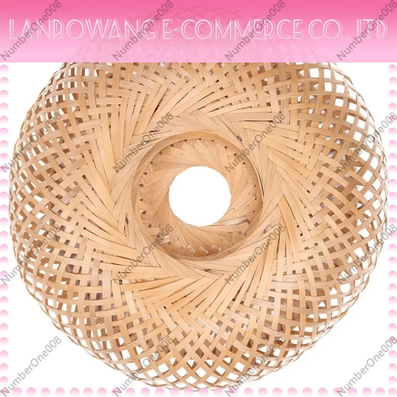 

Suitable for Hand Woven Double-layer Bamboo Dome Lampshades Made of Bamboo, Willow, Rattan, and Rattan
