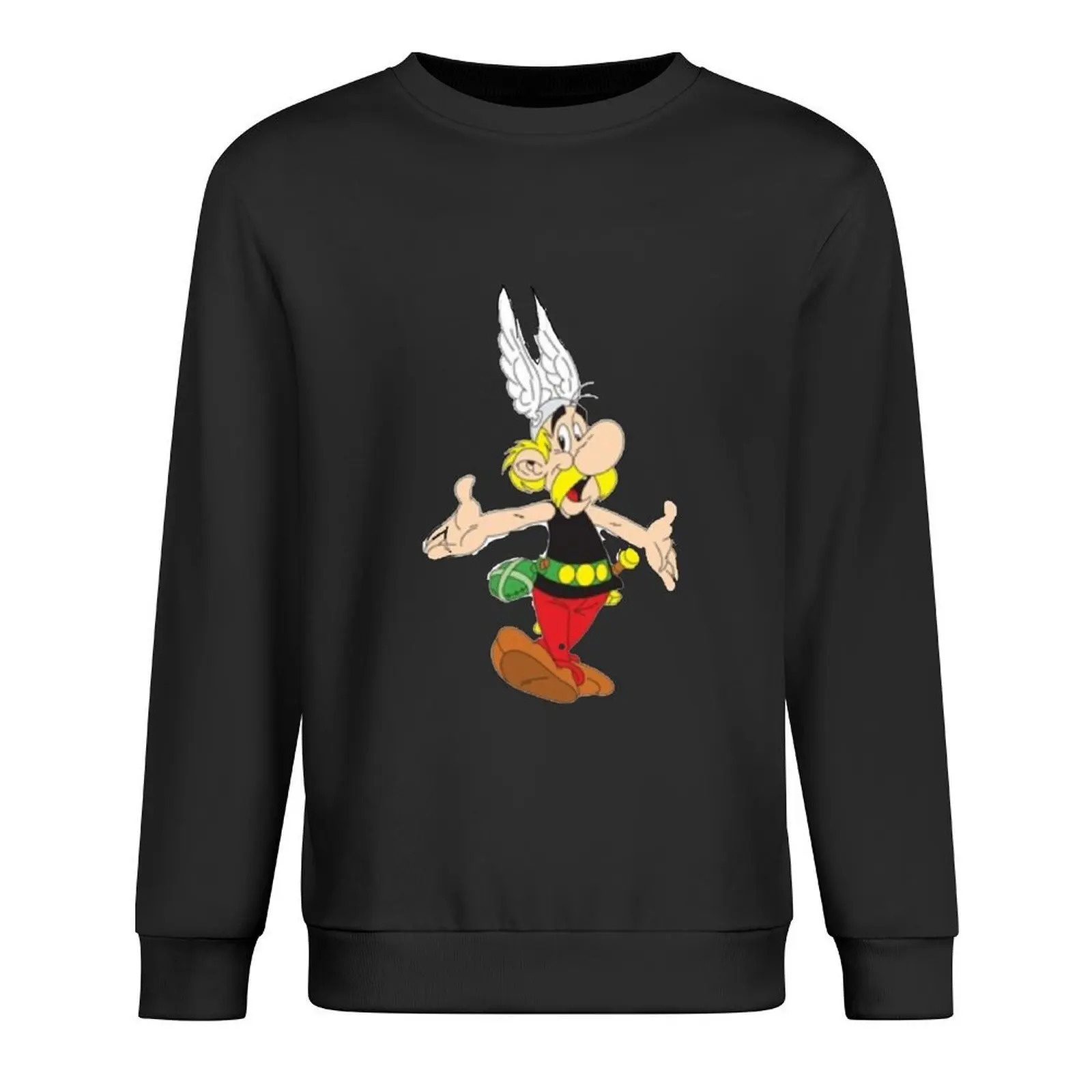 

asterix Pullover autumn clothes men's clothing korean clothes clothes for men sweatshirt men