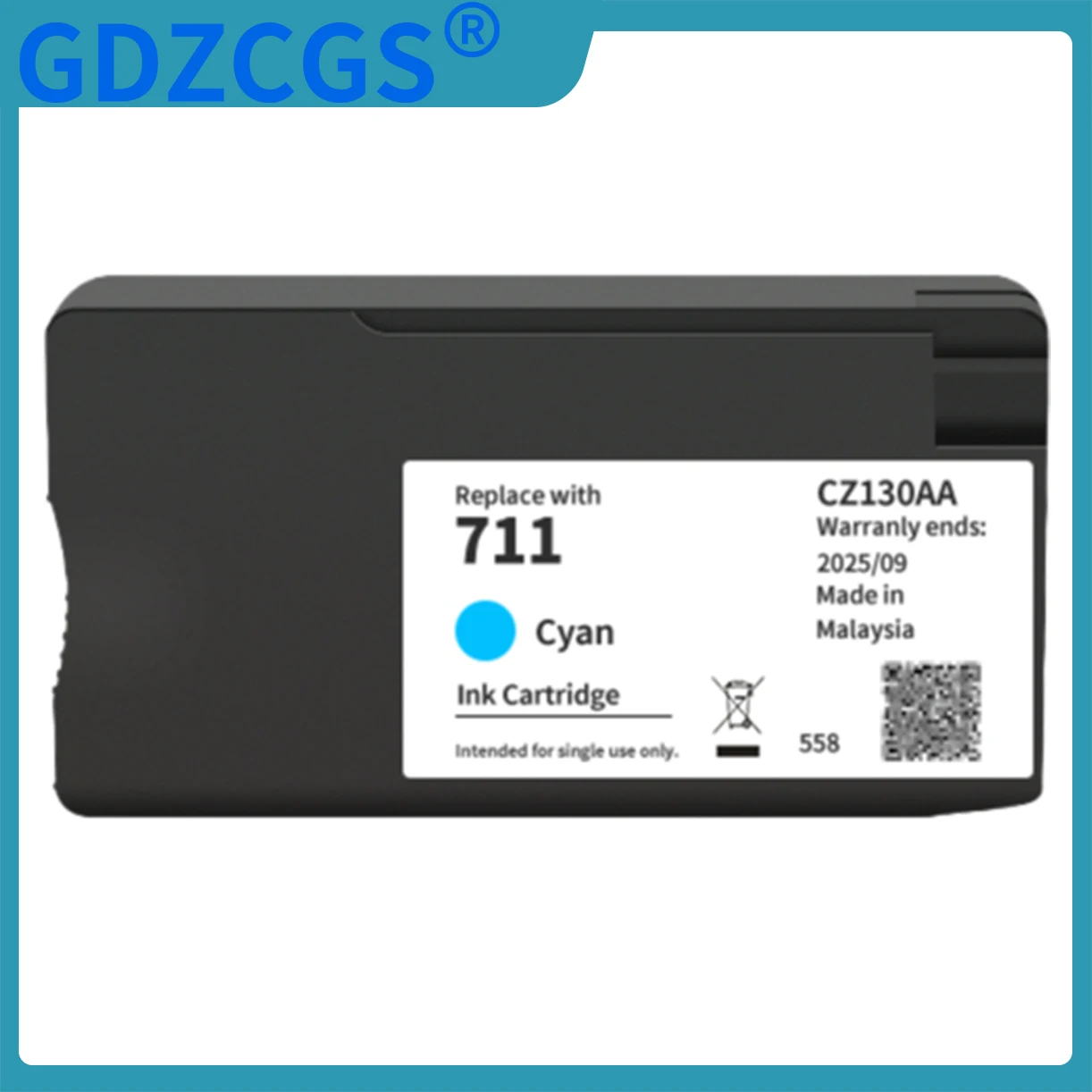 For HP 711 HP711 711 Ink Cartridge 711 711XL Remanufacture Ink Cartridge For HP DesignJet T100 T120 T125 T130 T520 T530 Printer