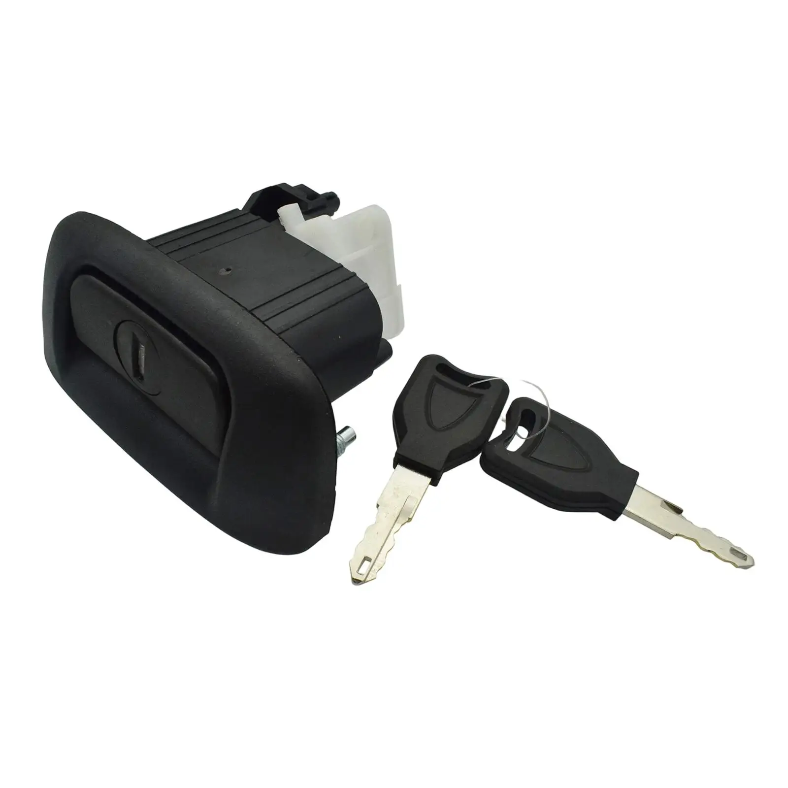 Rear Tailgate Boot Lock Black Liftgate Release Switch Maintenance Accessory for Renault Thalia Logan Clio Sedan