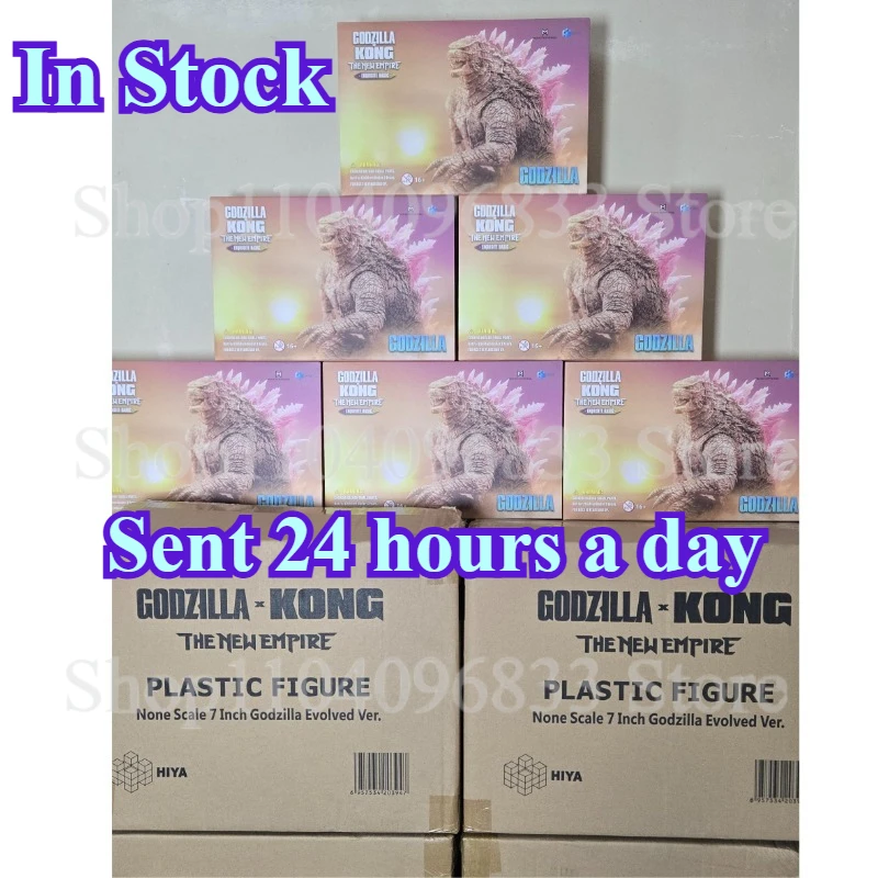 В наличии 18 СМ Фигурка HIYA Exquisite Basic Series Godzilla X Kong The New Empire Godzilla Evolved Ver GARAGE KIT