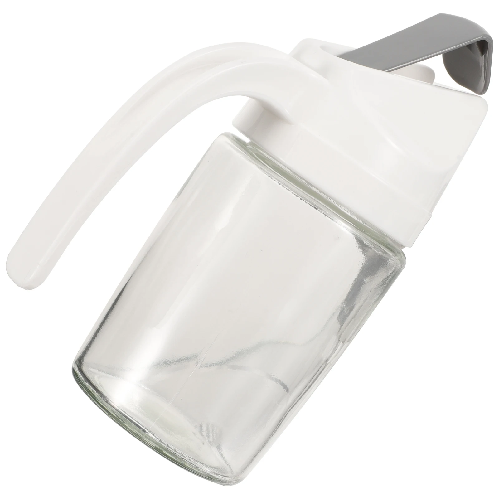 

Kitchen Glass Oil Dispenser Automatic Open Close Cooking Container Bottle 300ml Vinegar Soy Sauce Seasoning Pot