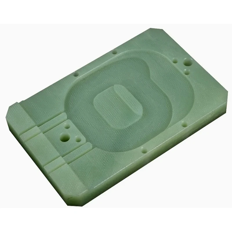 High-Quality Precision CNC Machining Turning Milling Plastic Nylon Positioning Fixtures