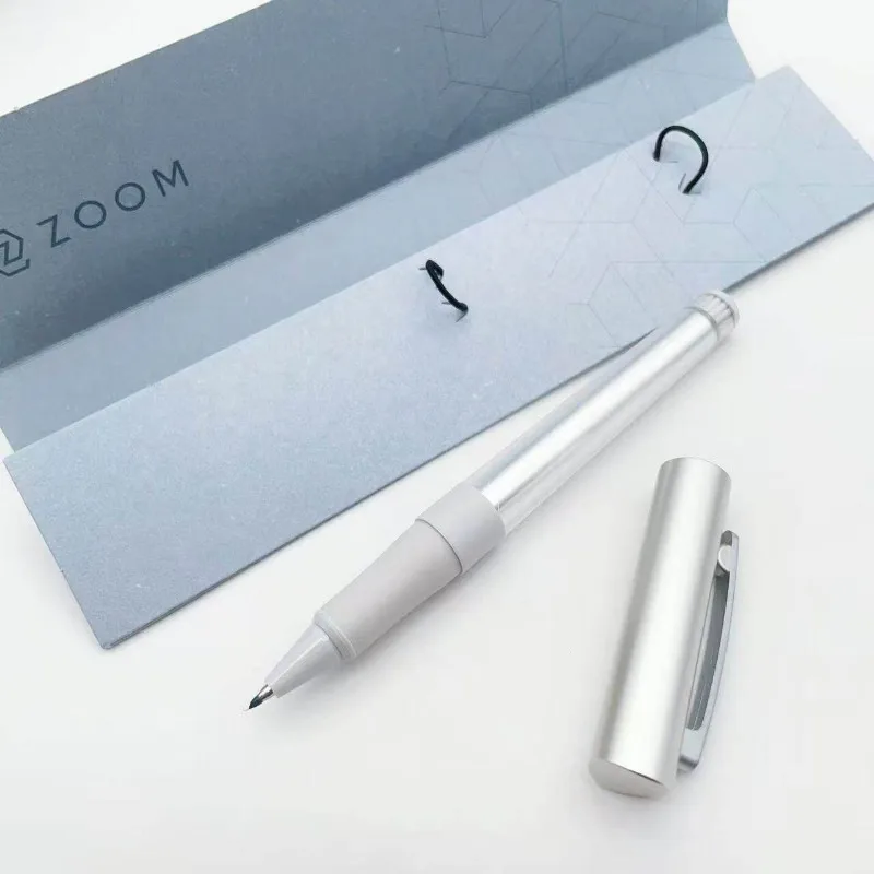 

Japan Tombow ZOOM Gel Pen L1 Frosted Color Series 0.5mm Cap-Pulling Black Gel Pen Cute Steel Office Writing Gifts