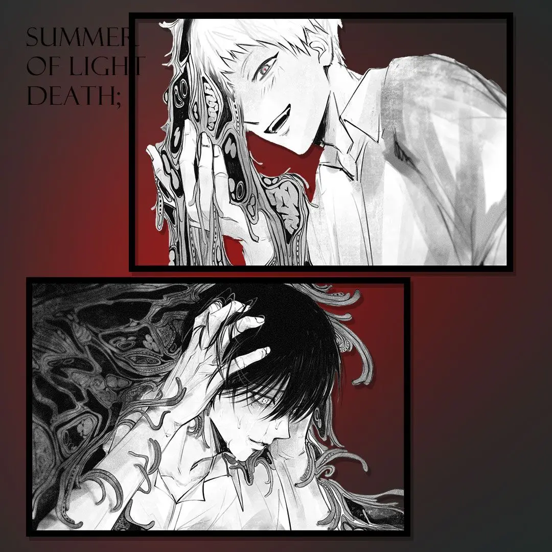 The Summer Hikaru Died Anime Acrylic Clear Card Yoshiki Hikaru Character Collectible Card stickers Convenience Photo Card Gift