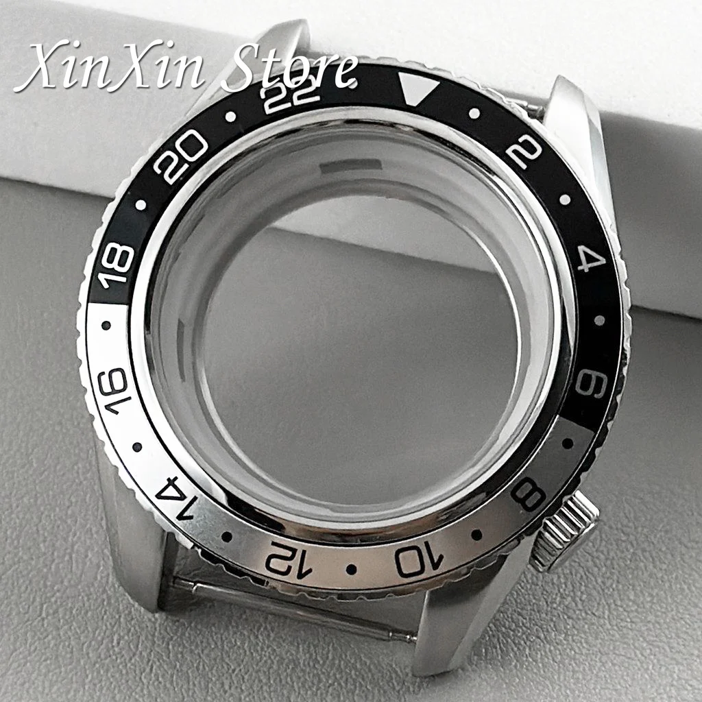 

44 мм корпус GS из нержавеющей стали 904L, корпус из минерального стекла для NH34 NH35 NH36 4R35 4R36, аксессуары для механических часов