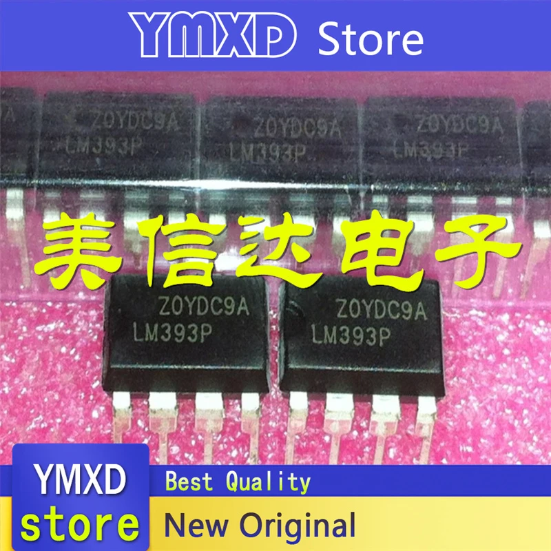 10 sztuk/partia nowy oryginalny 10 sztuk/partia nowy oryginalny LM393P LM393 komparator niskiego napięcia DIP-8 bezpośrednia wtyczka w magazynie