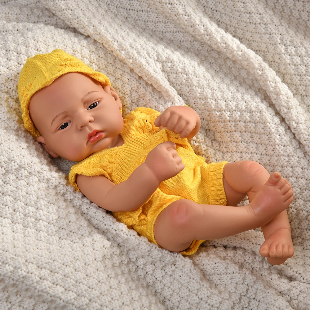 Puppenkleidung für 16 Zoll Reborn-Babypuppe, Niedlicher Babypuppen-Pullover, Jumpsuit, Kleidungszubehör für 40 cm Babypuppe, Geschenke für Mädchen – Detail 24