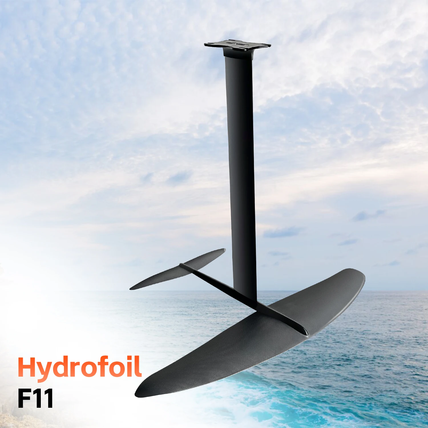 

Beginner Water Sports Hydrofoil Surfboard F11 2100 sqcm Aluminum Carbon Foil Kitesurfing Hydrofoiling Surfing