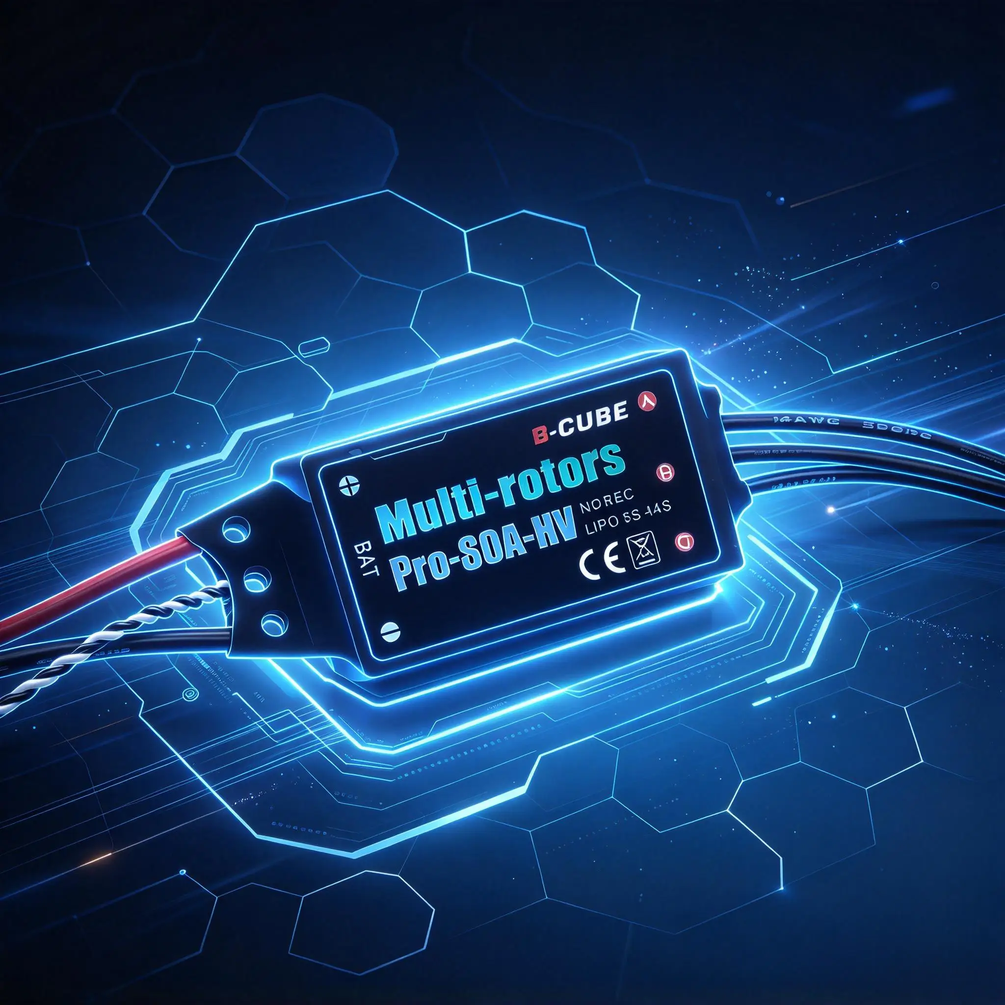 Happy B-CUBE Multi-rotors pro 80A HV V3 ESC of High voltage brushless ESC for DIY Agricultural multirotor Drone