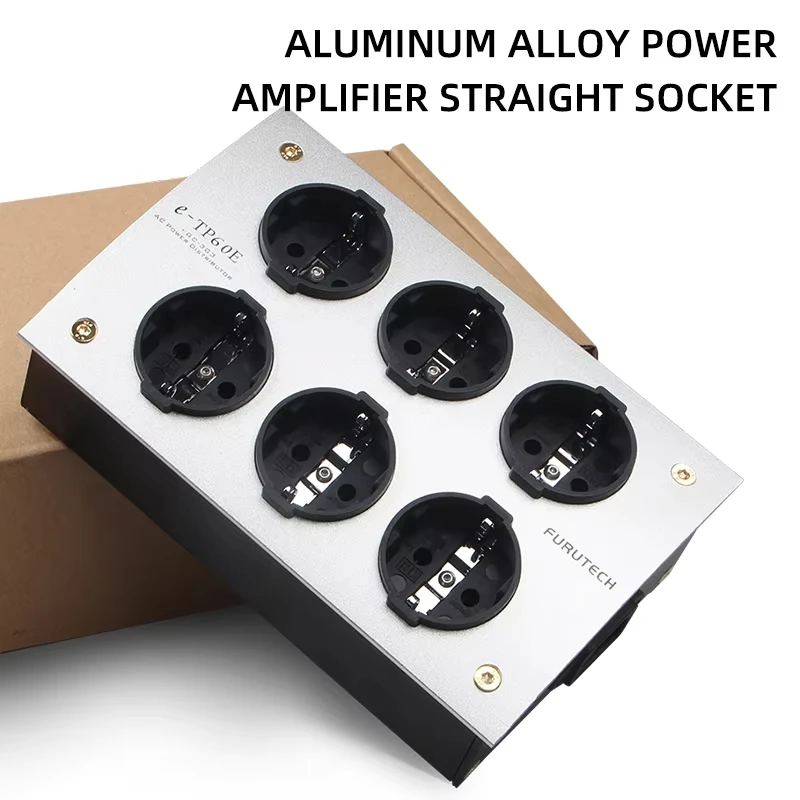 

FURUTECH EU schuko Audio Power Filter Power Distributor Isolate interference and purify power supply to reduce background noise