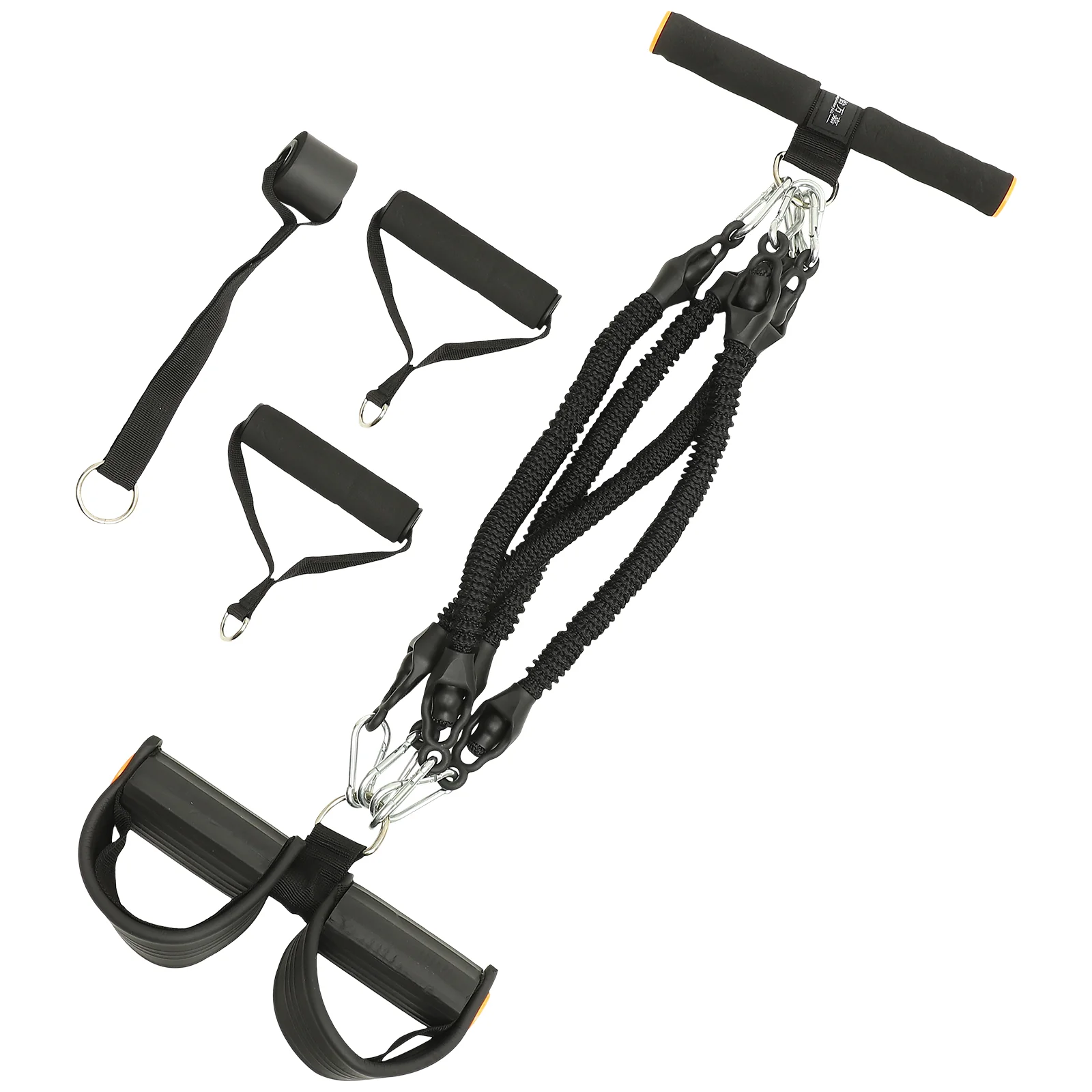 

Pedal Tension Rope Home Fitness Equipment Resistance Band Puller Elastic Black Bodybuilding Expander Pendal Sit up Man