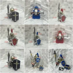 Game Movie Stormwind City Guard Swordsman Gunman Building Blocks Model Bricks mini Action toy Figures Toy gift for children