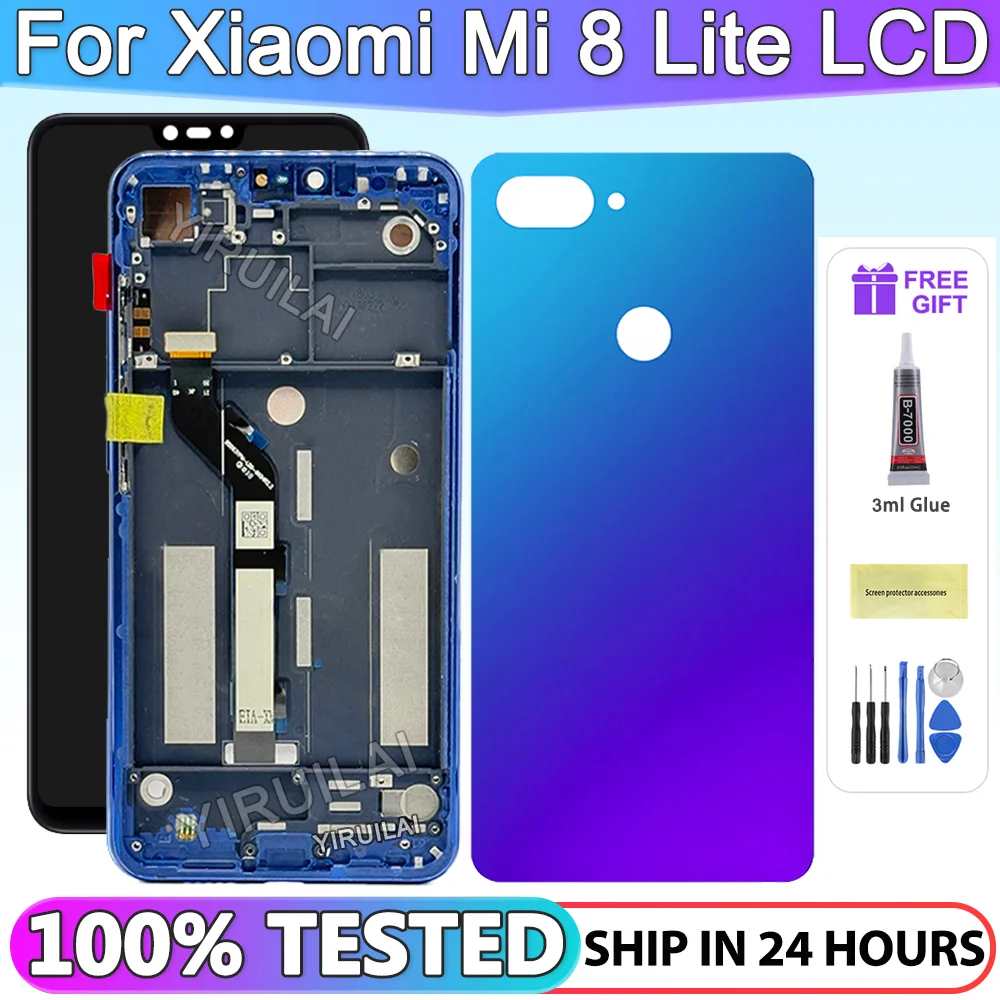 

For Xiaomi Mi 8 Lite LCD Display Touch Screen Digitizer Assembly Replacement Display For Xiaomi Mi 8 lite mi 8 Youth mi 8x LCD