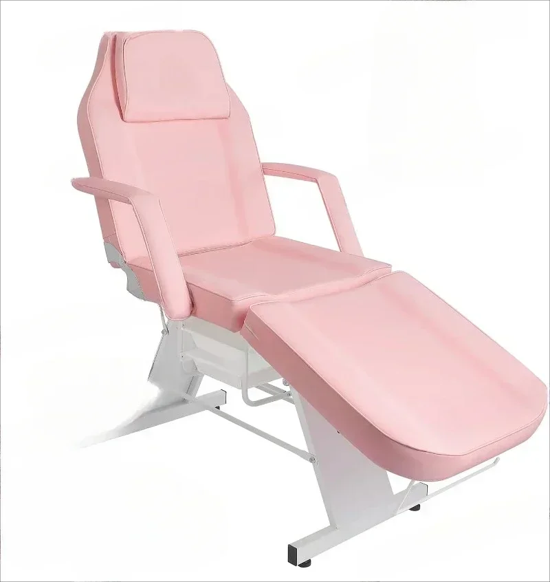 Facial Chair, Tattoo Chair Massage Bed Salon Bed with Hydraulic Stool for Professional Massage Facial Lash Beauty Treatment Spa