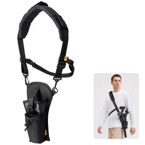 Ulanzi CB01 Camera Gimbal Holster 2-in-1 Tactical Belt Photography Vest for RS 3 Mini / RS 3 / RS 4 Mini / RS 4 Pro Gimbals