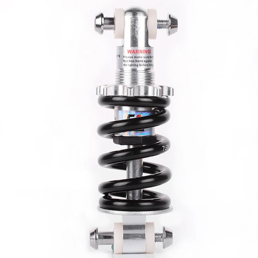 MTB Bike Shock Absorber 100/125/150cm Bicycle Black Electric Bicycle Rear Suspension Spring High Quality 2022 New