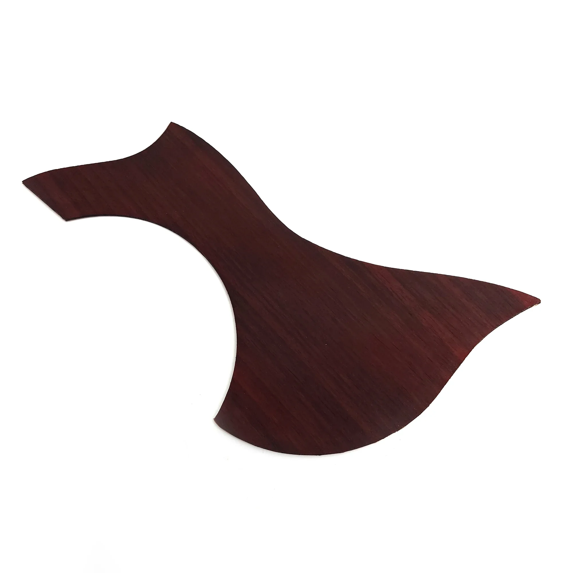 Solid Rosewood Acoustic Guitar Pickguard Self Adhesive Scratch Plate for 40-41 Inch Folk Acoustic Guitar