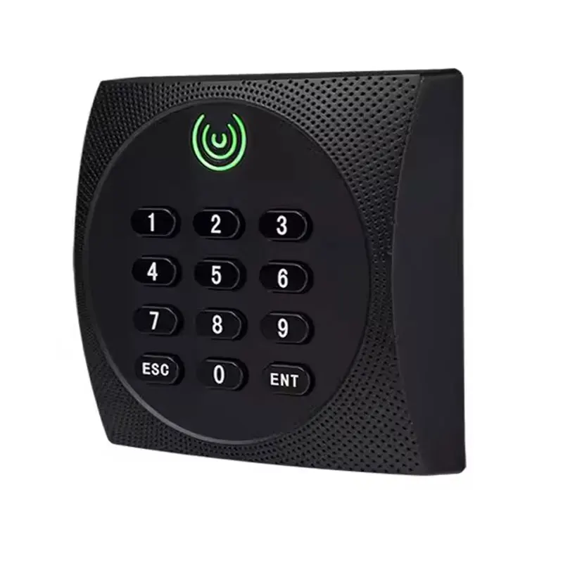 ZK RFID Reader Ip 65 Waterproof Smart Card Reader  Keypad And Led 125k Weigand 26/34 Format Output Smart ID/EM Reader Sn:KR602