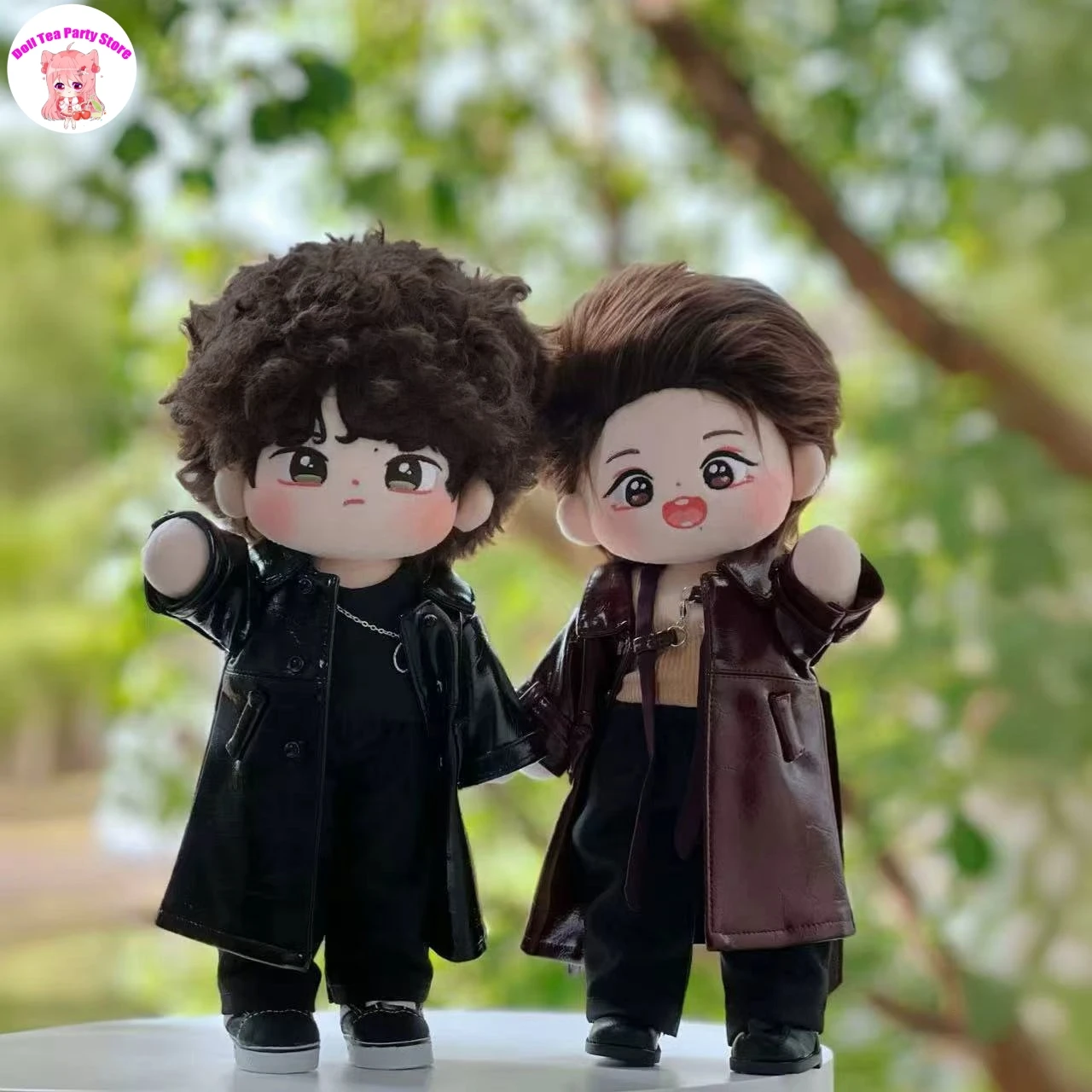 

The Untamed Star Idol Xiao Zhan Clothing Black Suit Fashion Costume BJYX Stuffed Plushie Plush Body Clothes 30cm