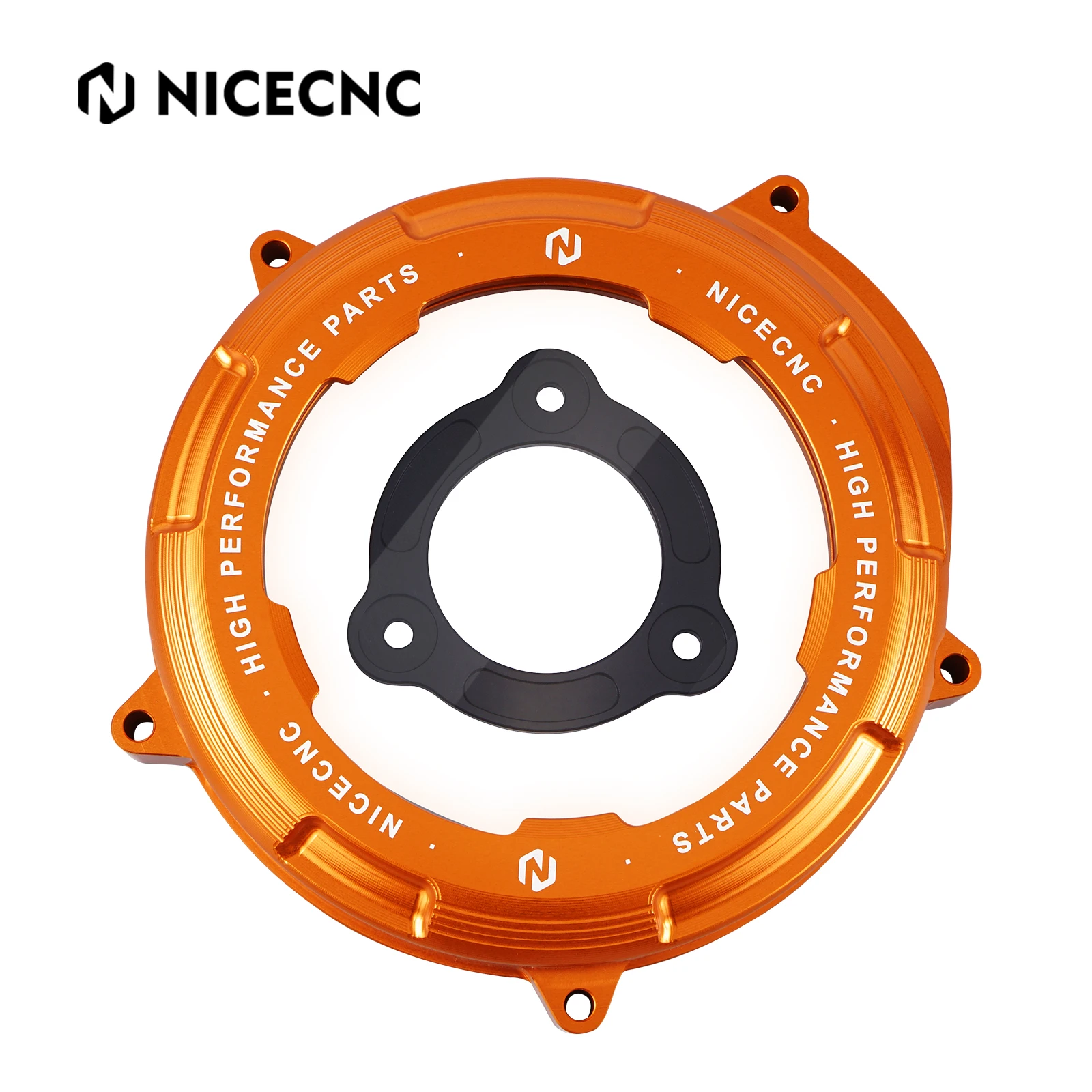 NICECNC Clear Engine Clutch Cover and Pressure Plate for KTM 1290 Duke R/GT  2014-2024 1050 1090 1190 1290 Adventure R/S/T 17-23