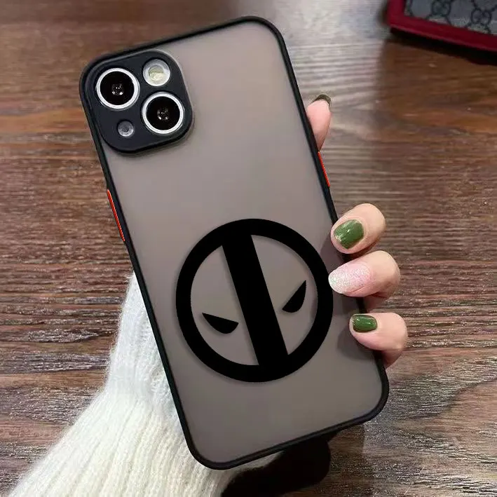 Matowe etui na telefon Marvel Iron Spider-Man Hulk dla HUAWEI P40 MATE 20 30 NOVA 3I 4 7 7I 6 Y70 Y6P Y9 HONOR 20 70 90 X7 X8