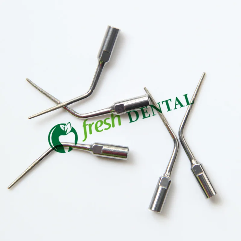 10PCS Dental Scaler Scaling TipED3D New Dental Diamond Coated Scaler Endodontic Endo Tip fit DTE/SATELEC ED3D