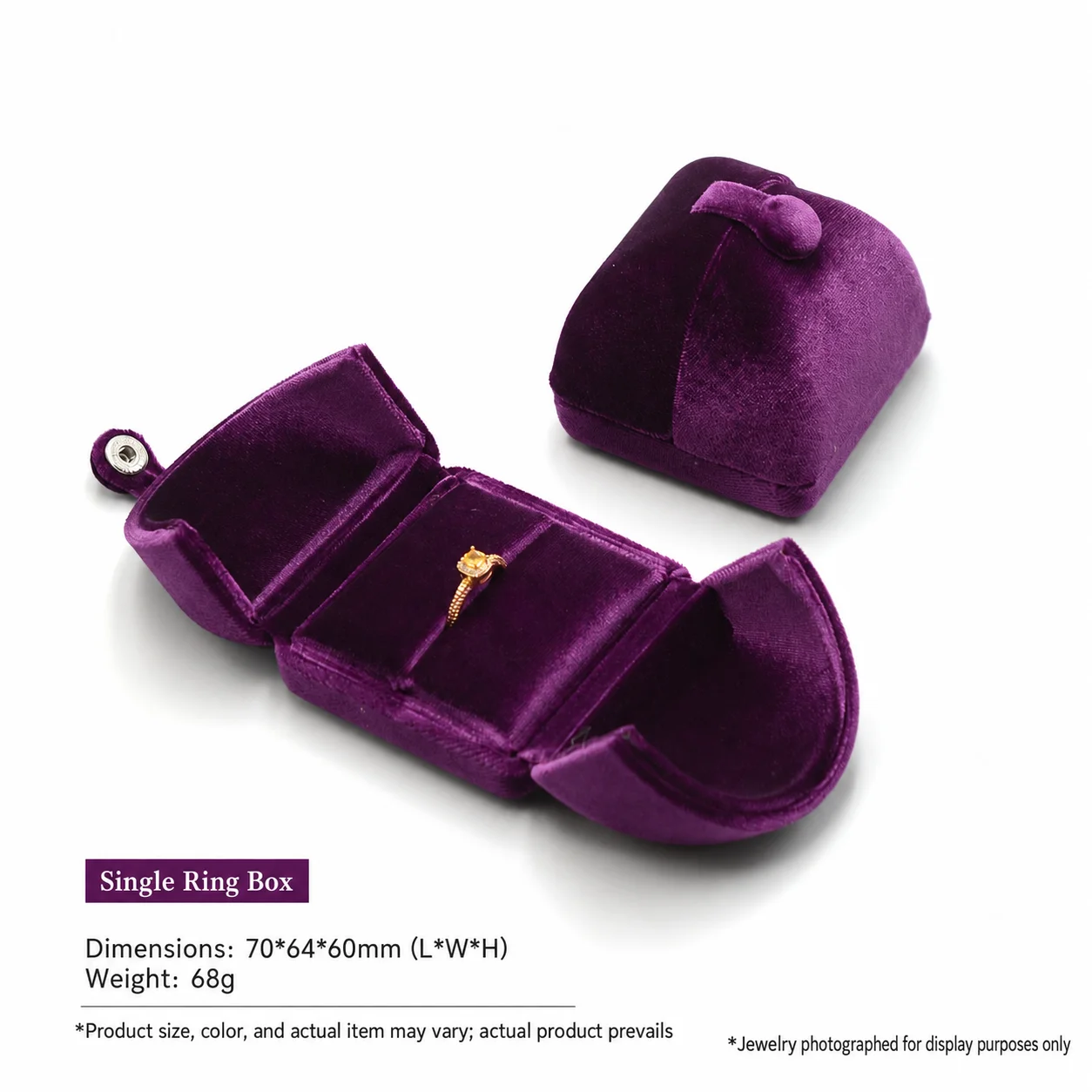 Earring Box Oriental Necklace Box Jewelry Packaging Box Double Opening For Earrings Home Storage Necklaces