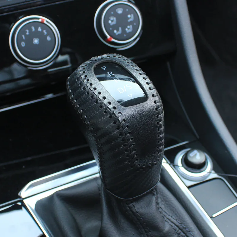 Car Shift For Volkswagen Sagitar TAYRON T-Cross T-Roc Polo Passat 2019-2022 Handle Protective Covers Durable Shift Knob Cover